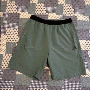 Adidas Men's Teal Athletic Shorts